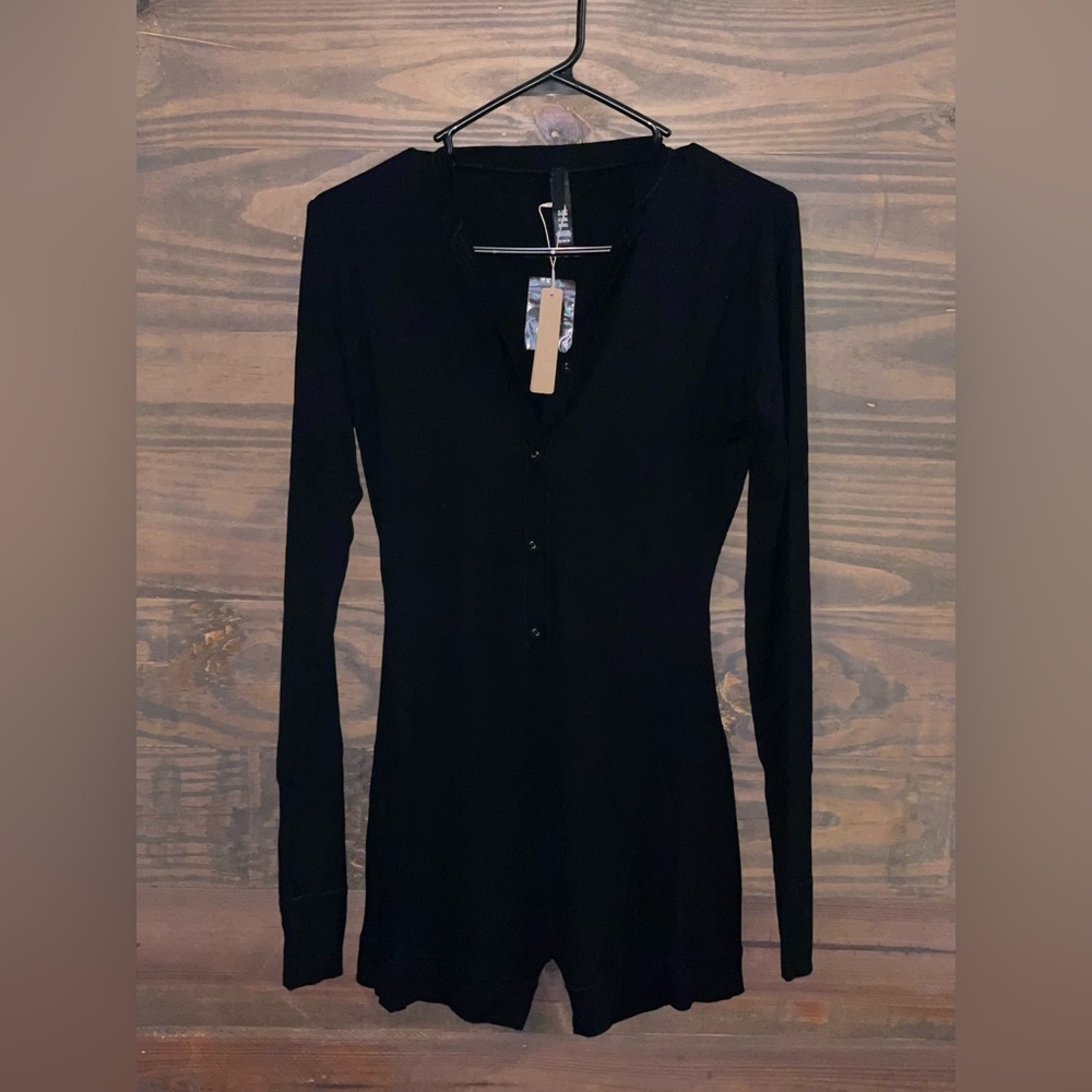 UPDATED SKIMS 5 Pack Romper Onyx NWT